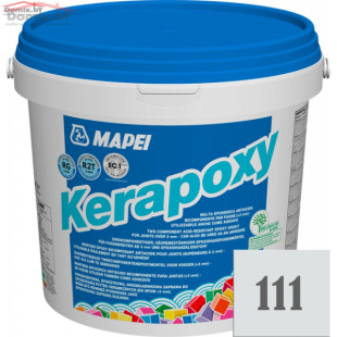 Фуга для плитки Mapei Kerapoxy (РФ) N111 светло-серая (2 кг)